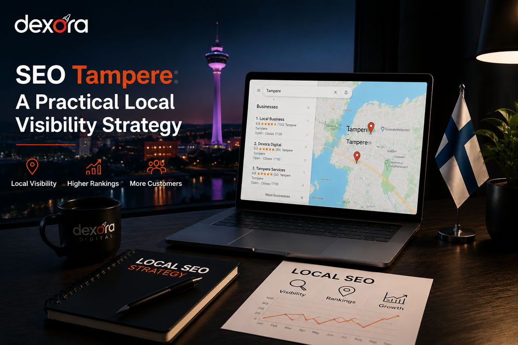 SEO Tampere local visibility strategy for improving Google Maps rankings and local search visibility