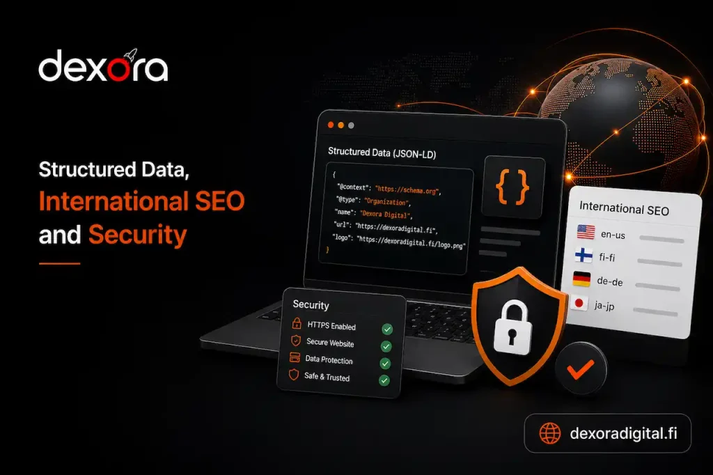Technical SEO checklist for structured data, international SEO and website security