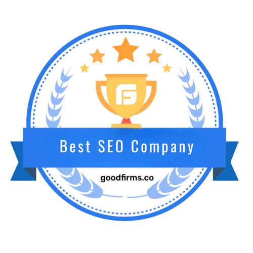 Best SEO Company badge on GoodFirms