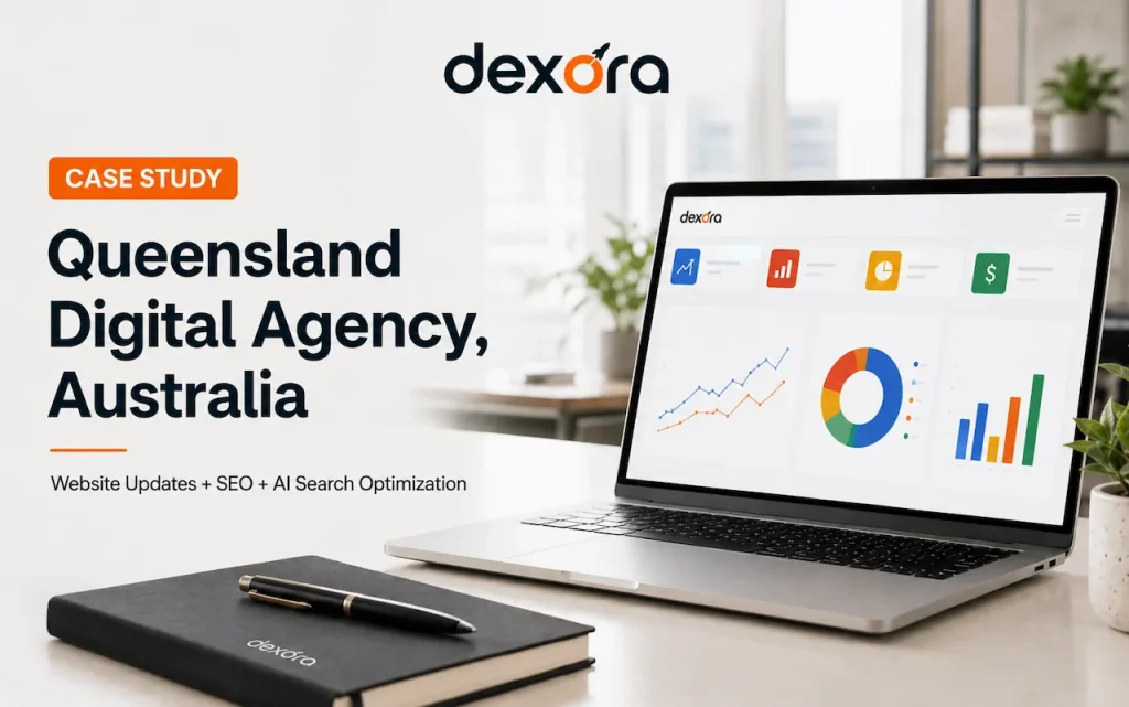 Queensland digital agency AI search results