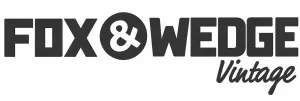 Fox and Wedge Vintage logo