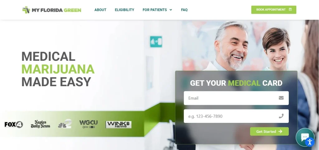 My Florida Green website screenshot